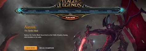league of legends site officiel.